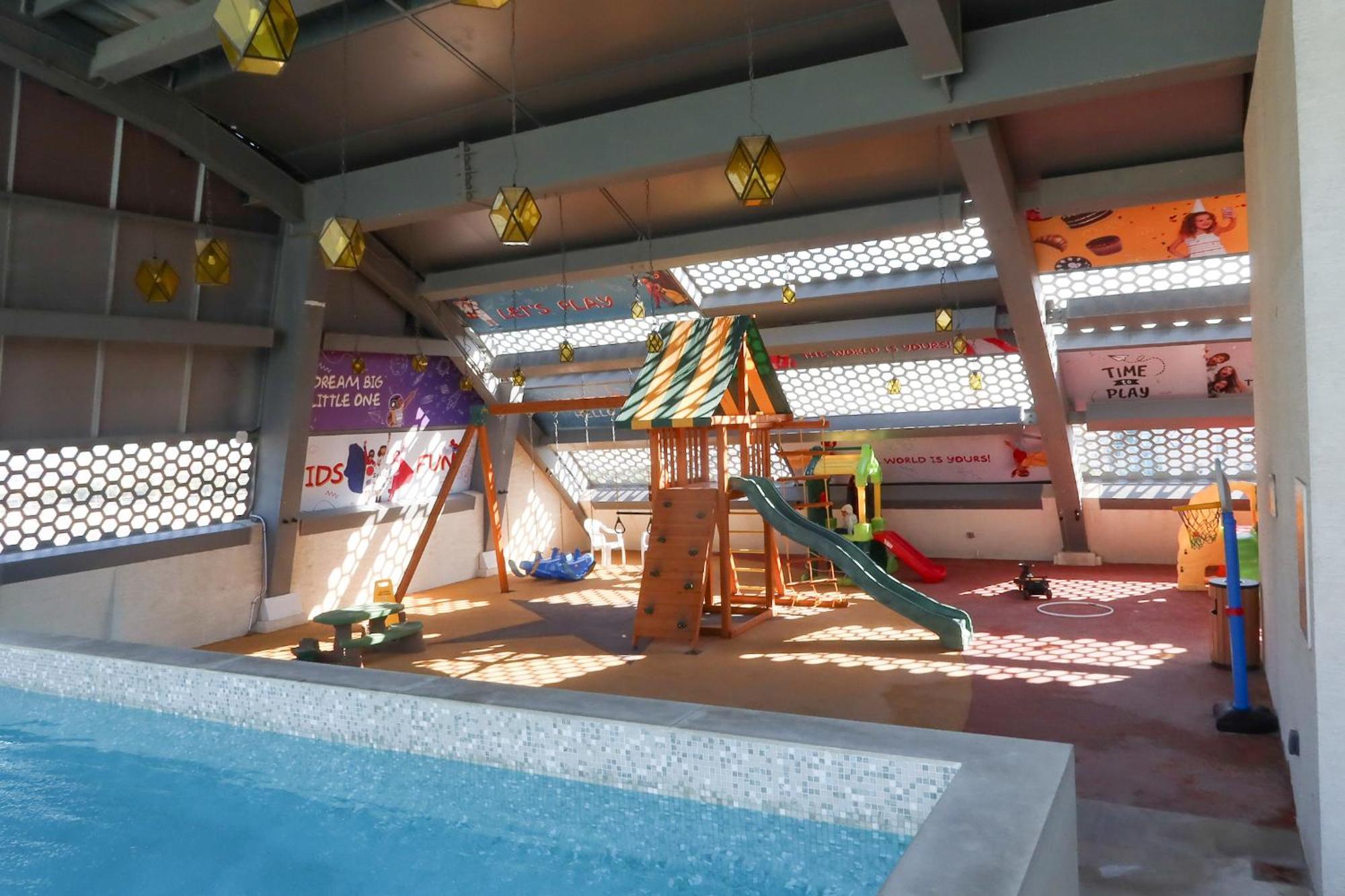 Steigenberger Residence Doha Bagian luar foto The interior of the leisure centre
